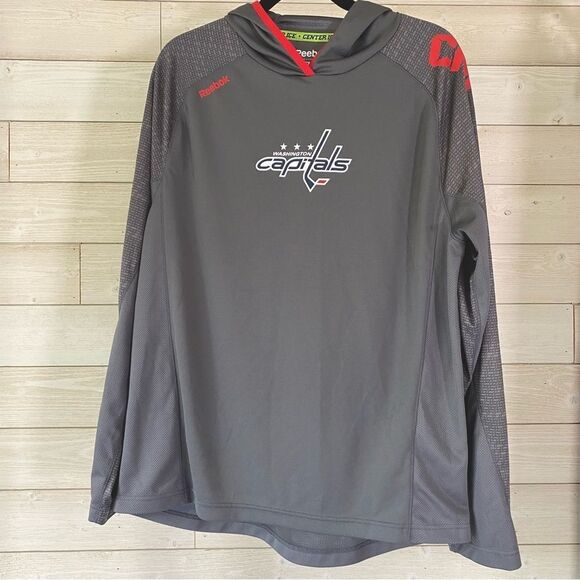 Capitals Hoodie Men’s lightweight sweatshirt size Large - Picture 1 of 6